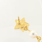CHANEL CC Earrings · Pearl Detail