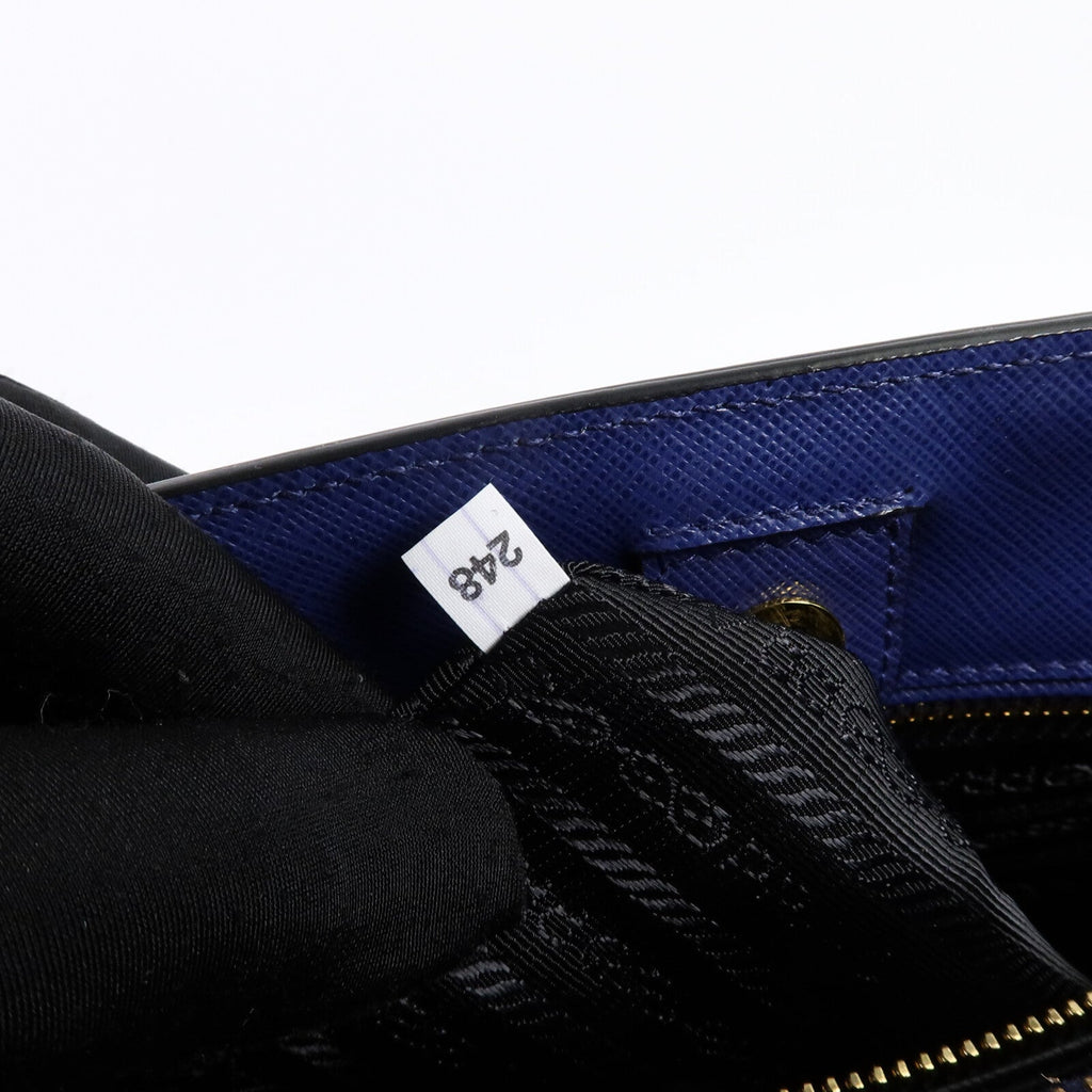 Prada Two-Way · Calfskin · Bicolor