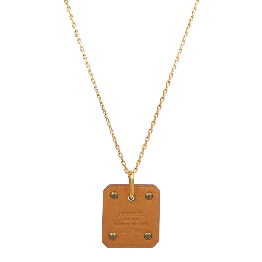 Hermès As De Coeur · Gold Plated · Swift