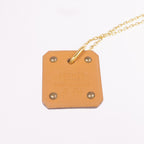Hermès As De Coeur · Gold Plated · Swift
