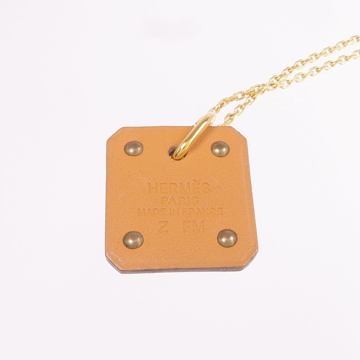 Hermès As De Coeur · Gold Plated · Swift