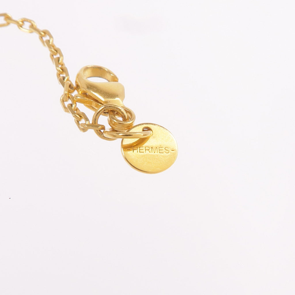 Hermès As De Coeur · Gold Plated · Swift