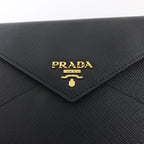 PRADA Saffiano Envelope Wallet
