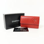 Chanel Camellia · Calfskin Card Case