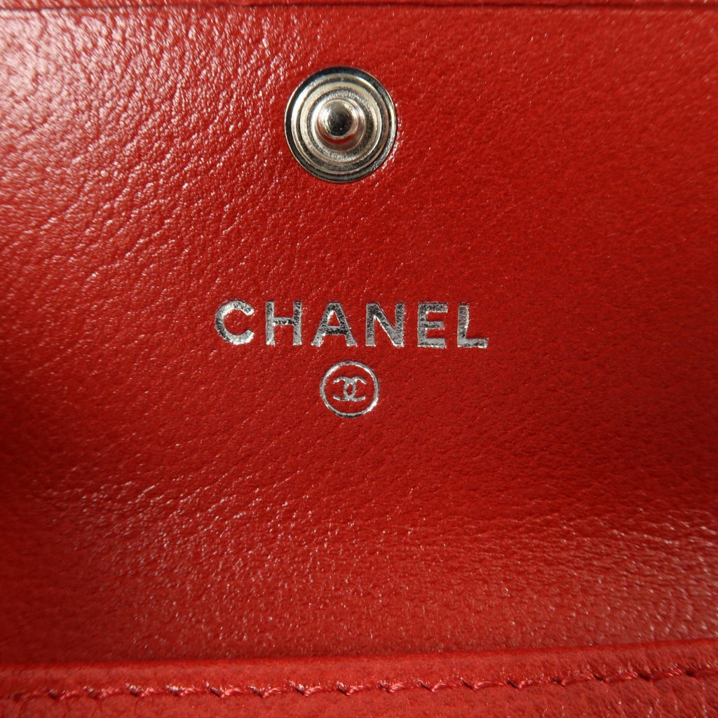 Chanel Camellia · Calfskin Card Case