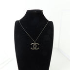 Chanel So Black CC Pendant Necklace