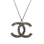 Chanel So Black CC Pendant Necklace