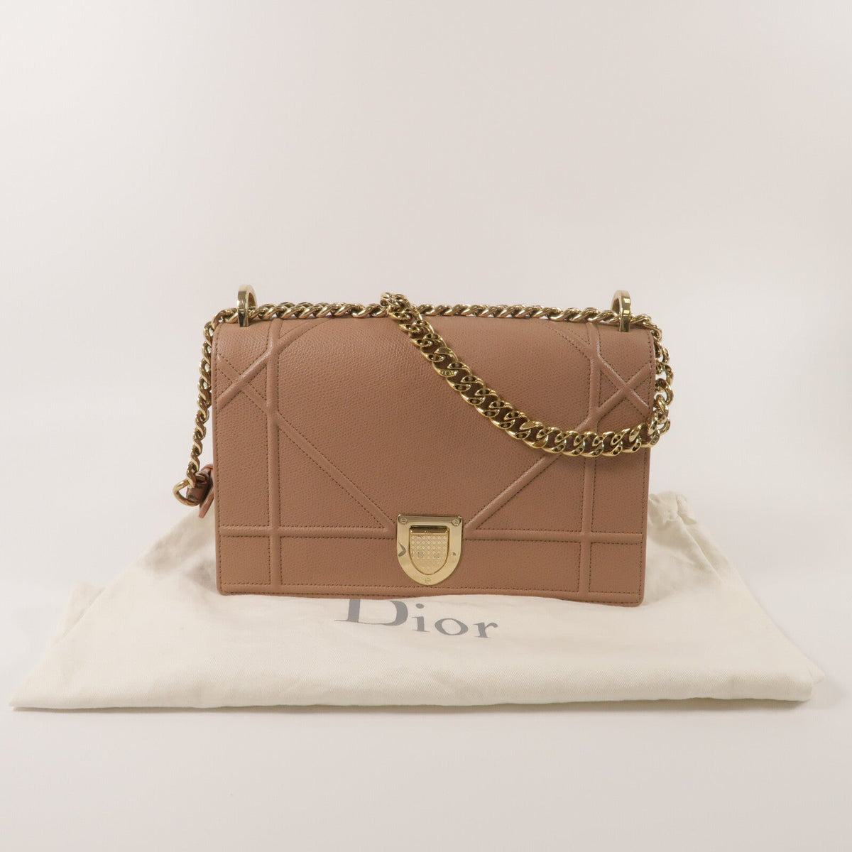 Dior Diorama · Chain Shoulder Bag · Calfskin