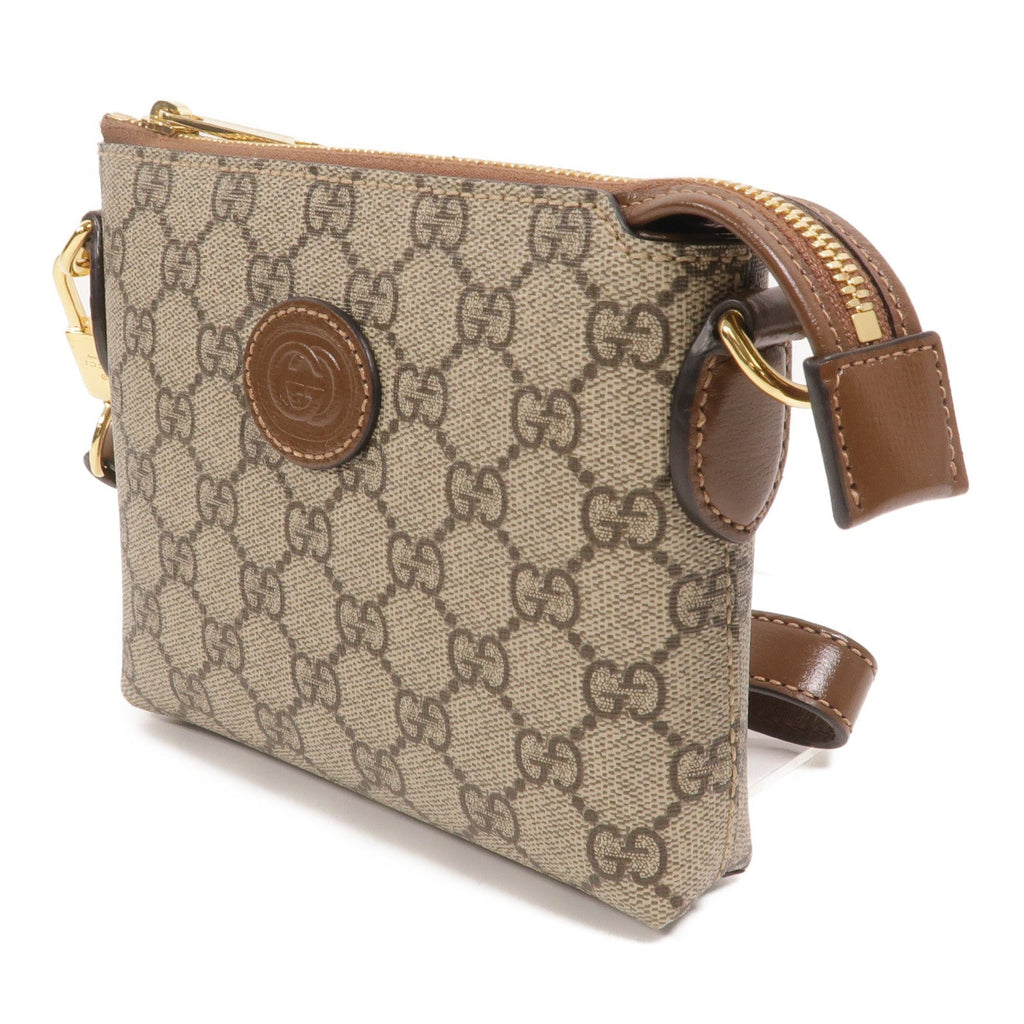 Gucci Interlocking G Messenger · GG Canvas