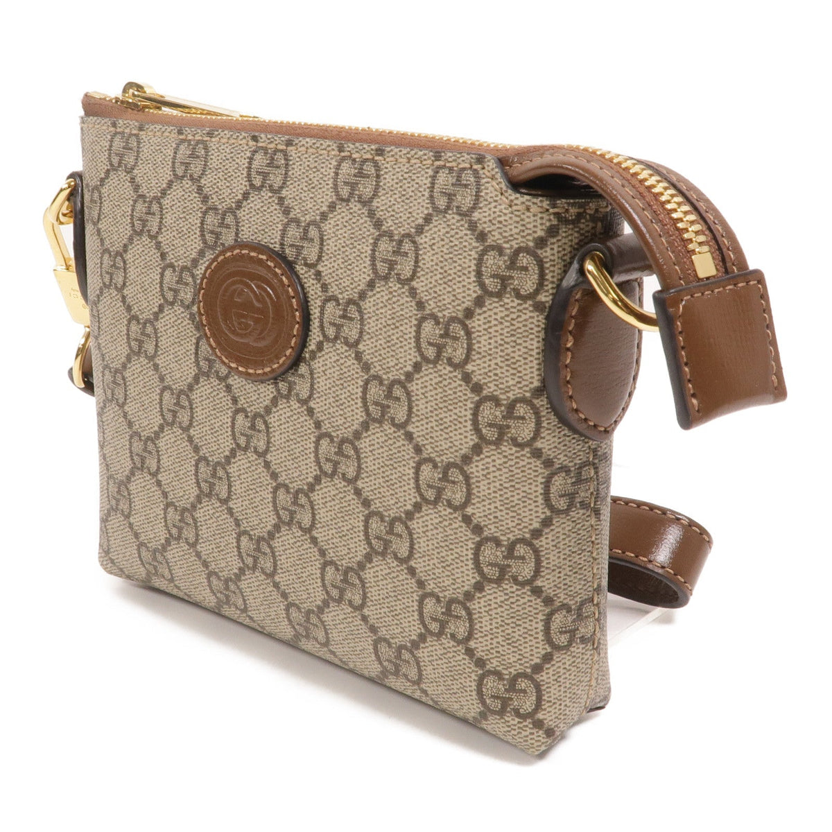 Gucci Interlocking G Messenger · GG Canvas