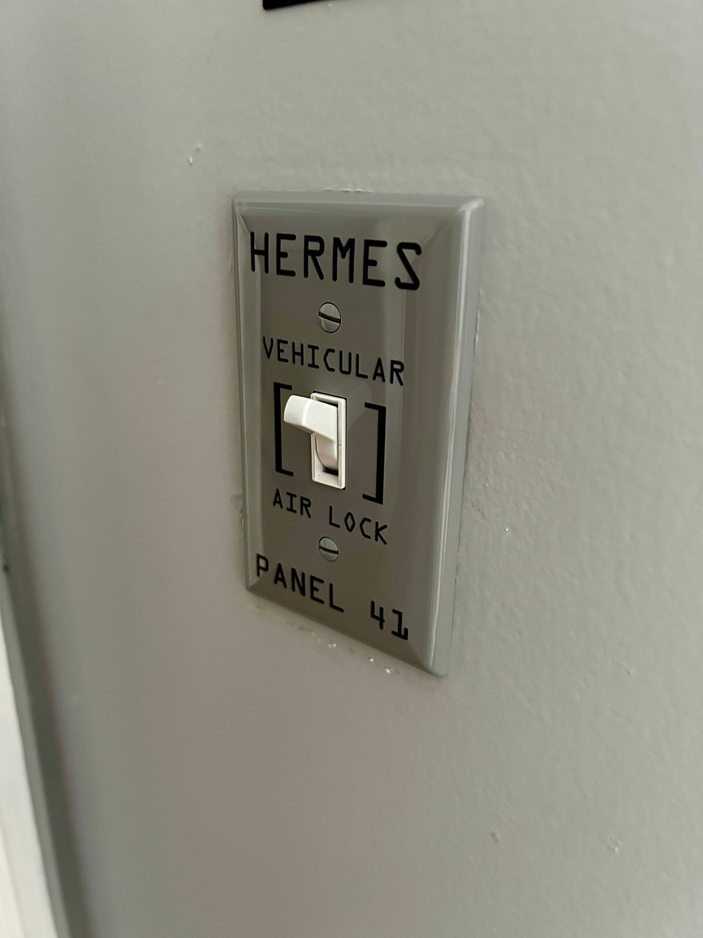 Hermes Panel 41 Switch Plate