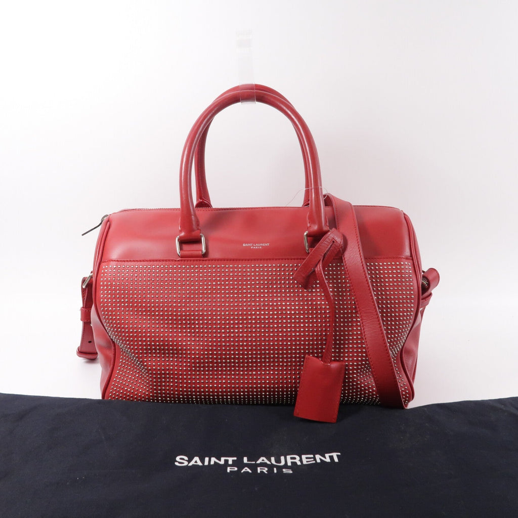 Saint Laurent Studded Duffle · Calfskin