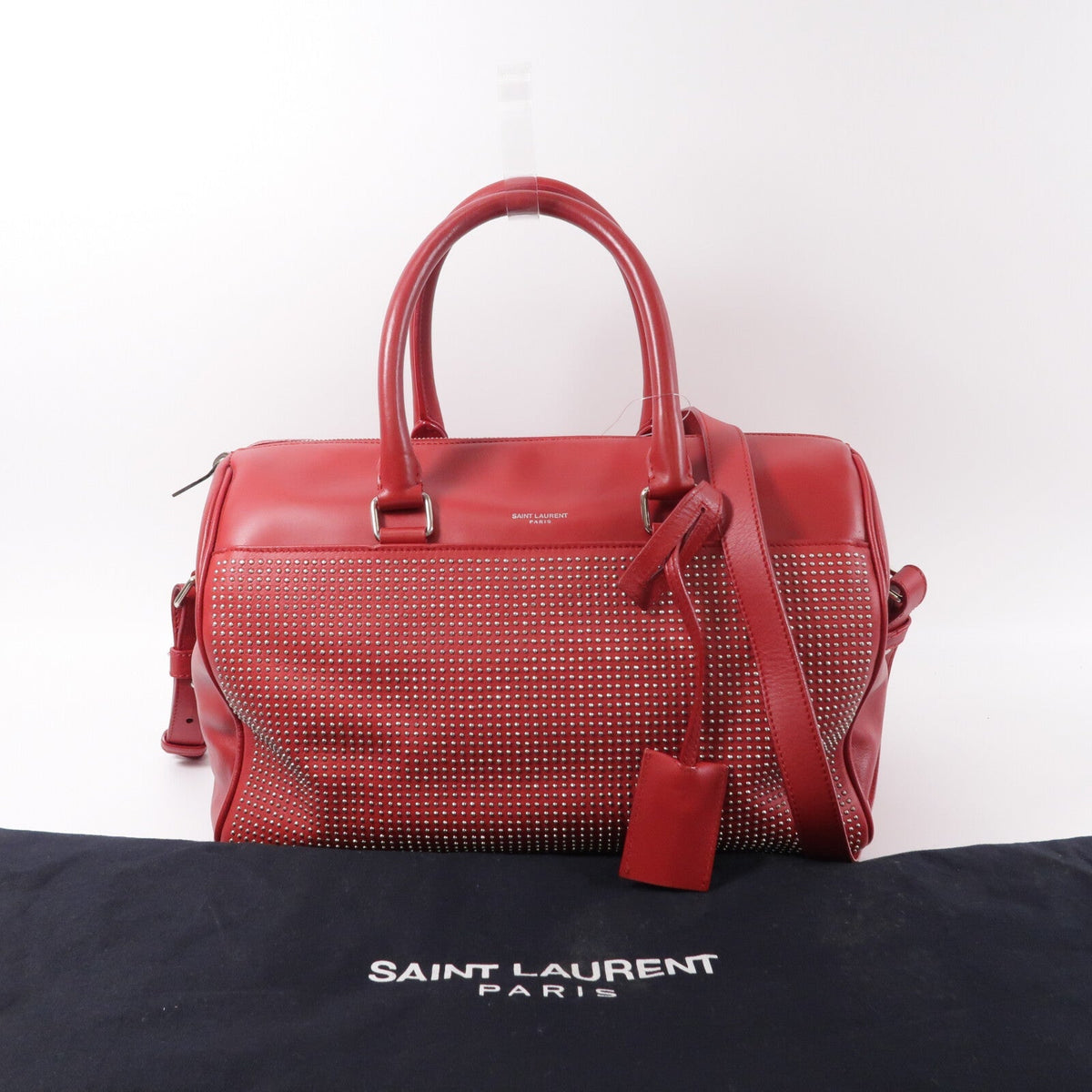 Saint Laurent Studded Duffle · Calfskin