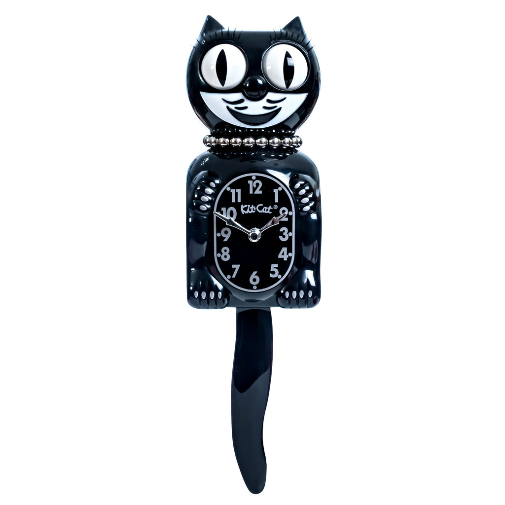 Retired Retro Black Lady Kitchen Edition Kit-Cat Klock