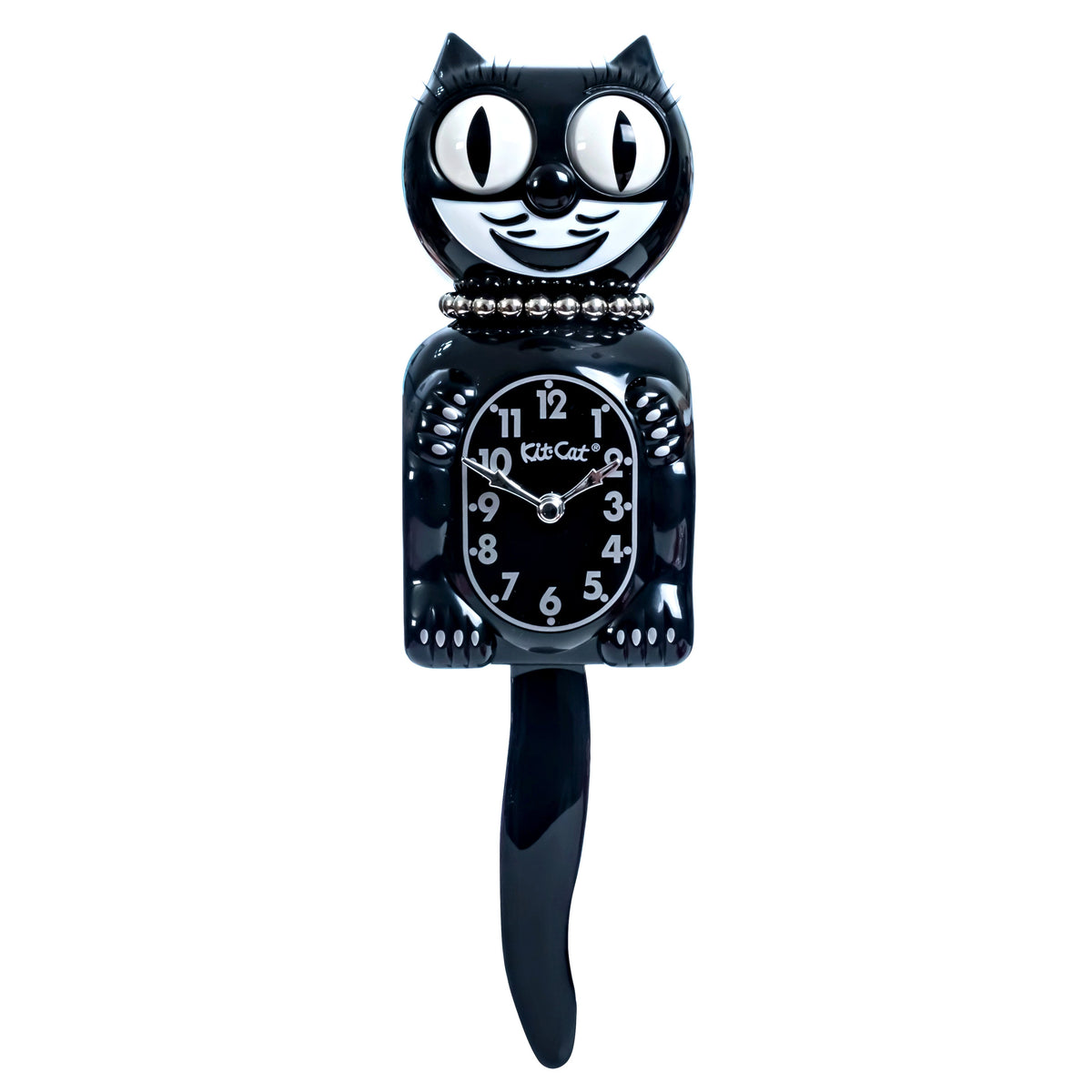 Retired Retro Black Lady Kitchen Edition Kit-Cat Klock