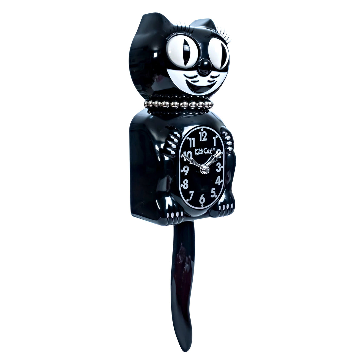 Retired Retro Black Lady Kitchen Edition Kit-Cat Klock