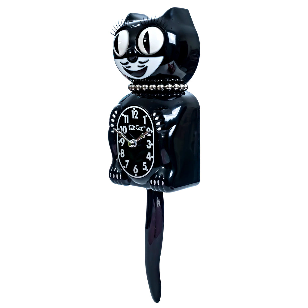 Retired Retro Black Lady Kitchen Edition Kit-Cat Klock