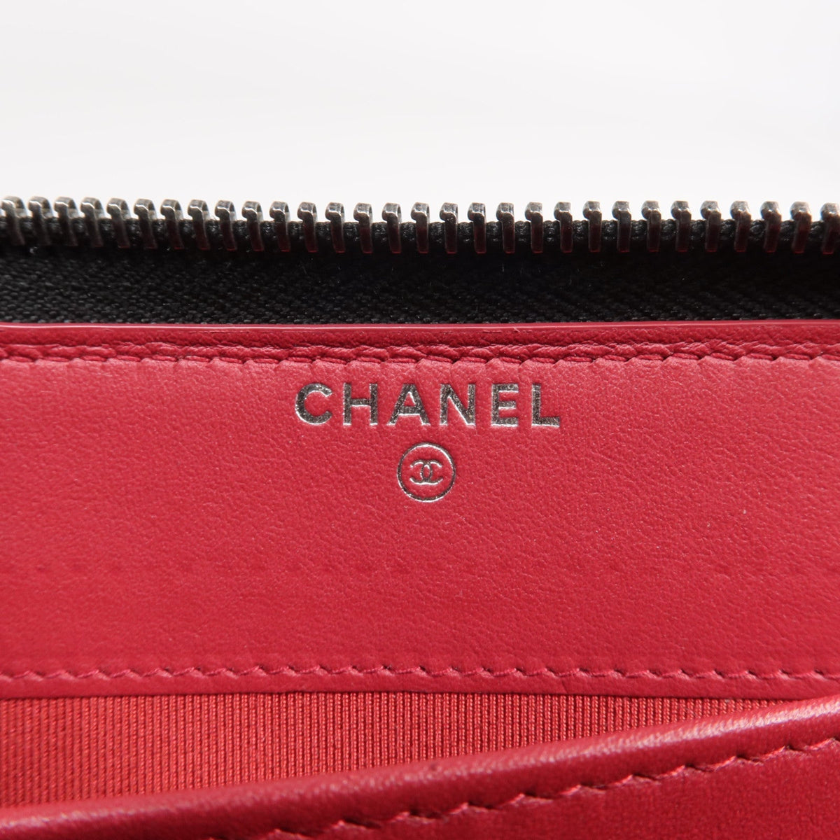 Chanel CC · Calfskin Long Wallet