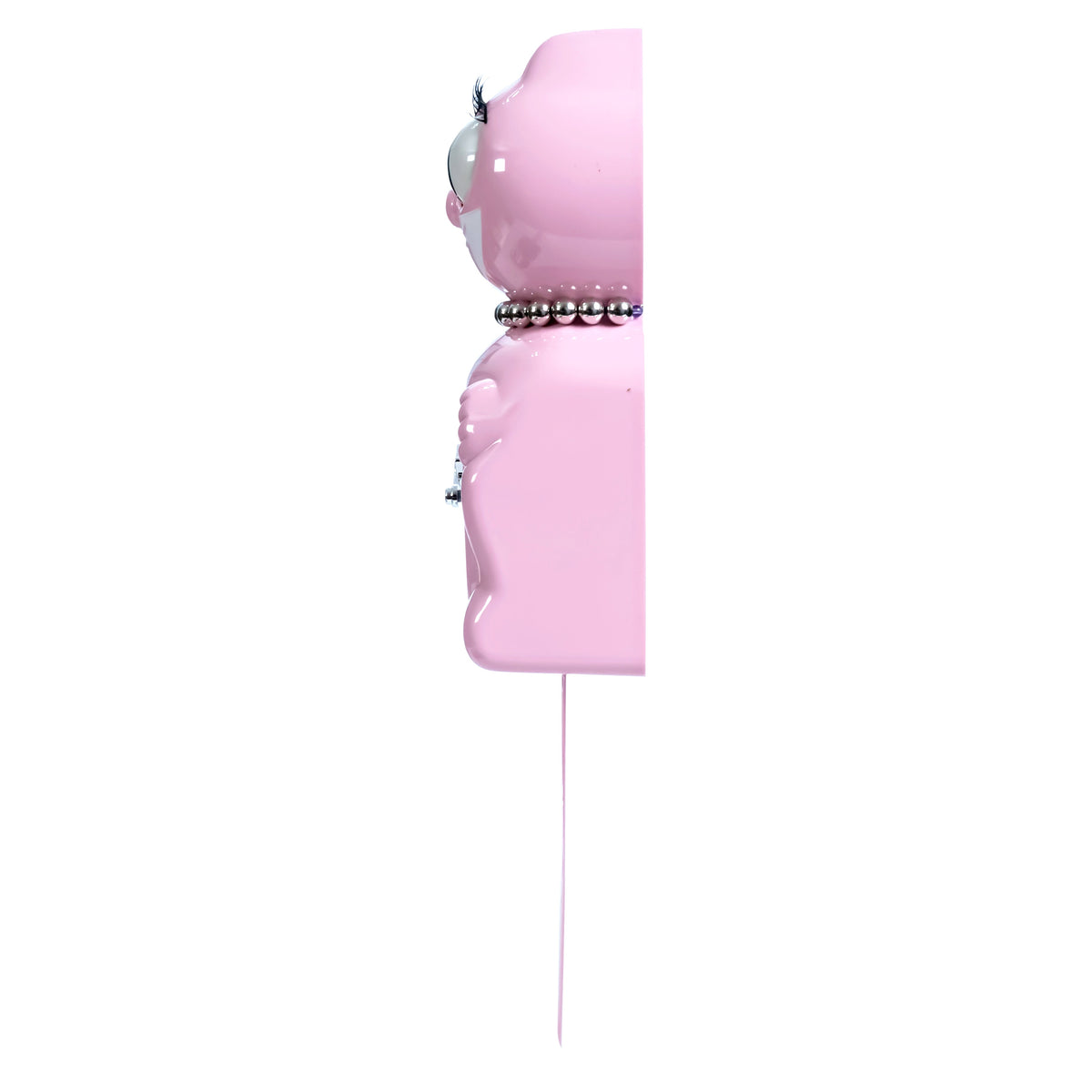 Retired Retro Pink Lady Kitchen Edition Kit-Cat Klock