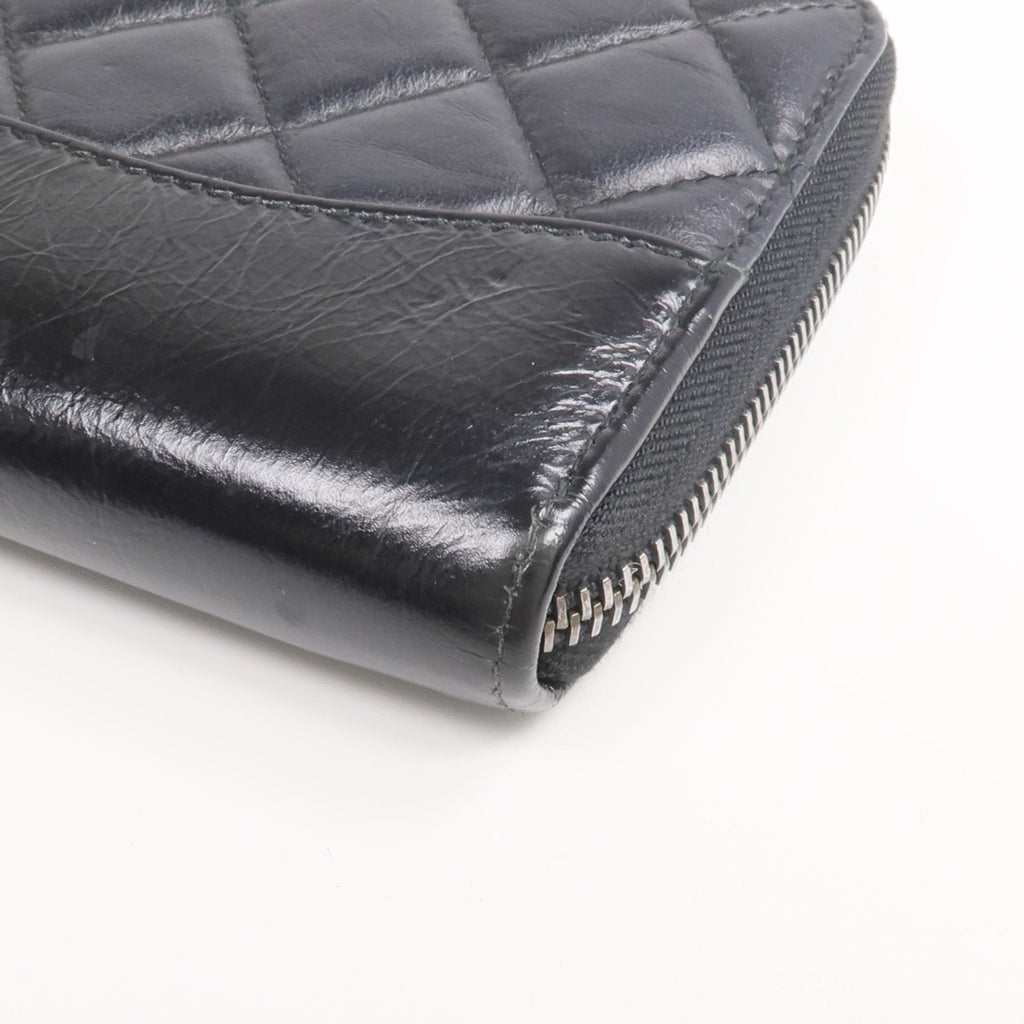 Chanel CC · Calfskin Long Wallet