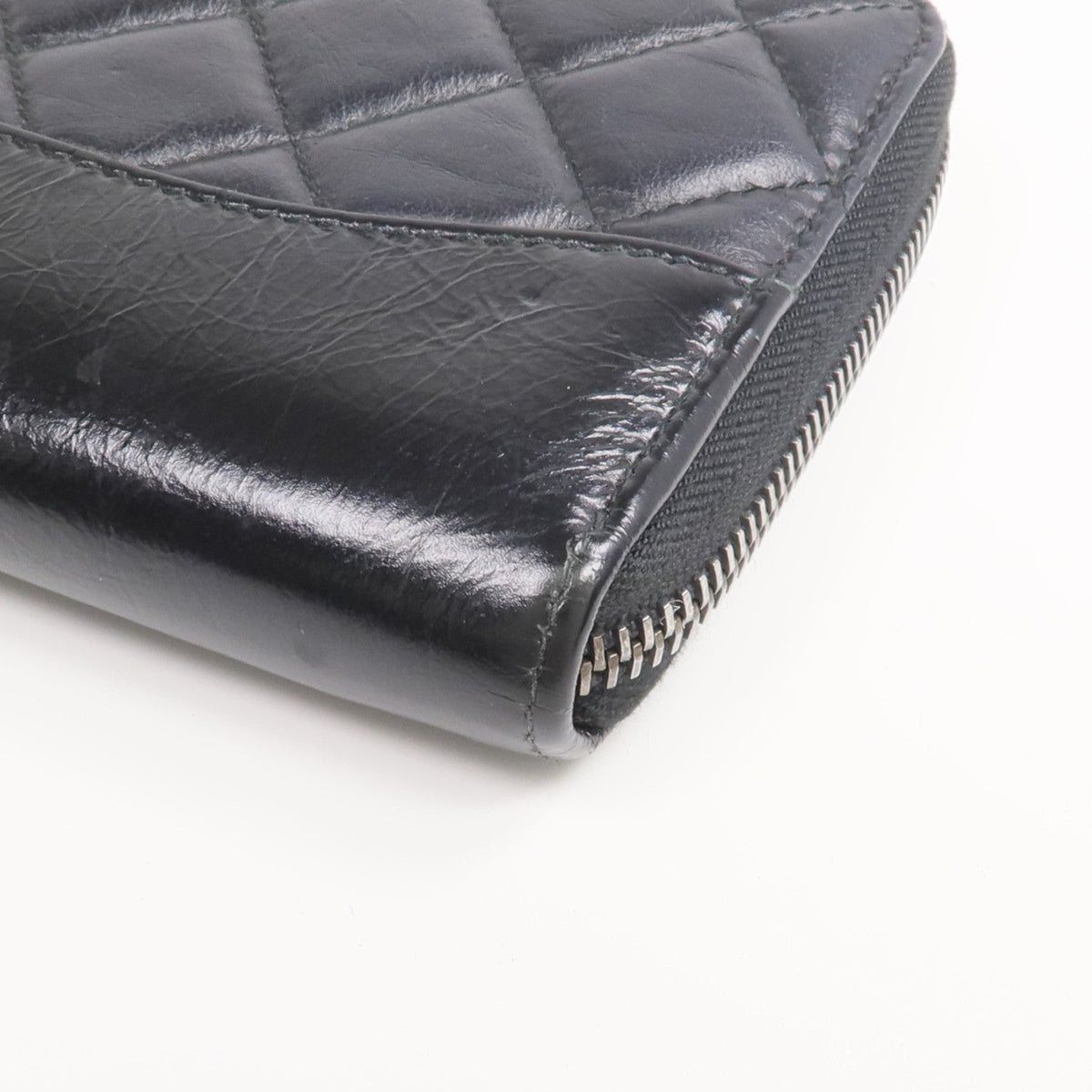 Chanel CC · Calfskin Long Wallet