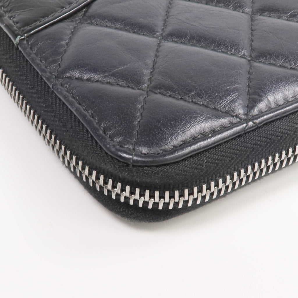 Chanel CC · Calfskin Long Wallet