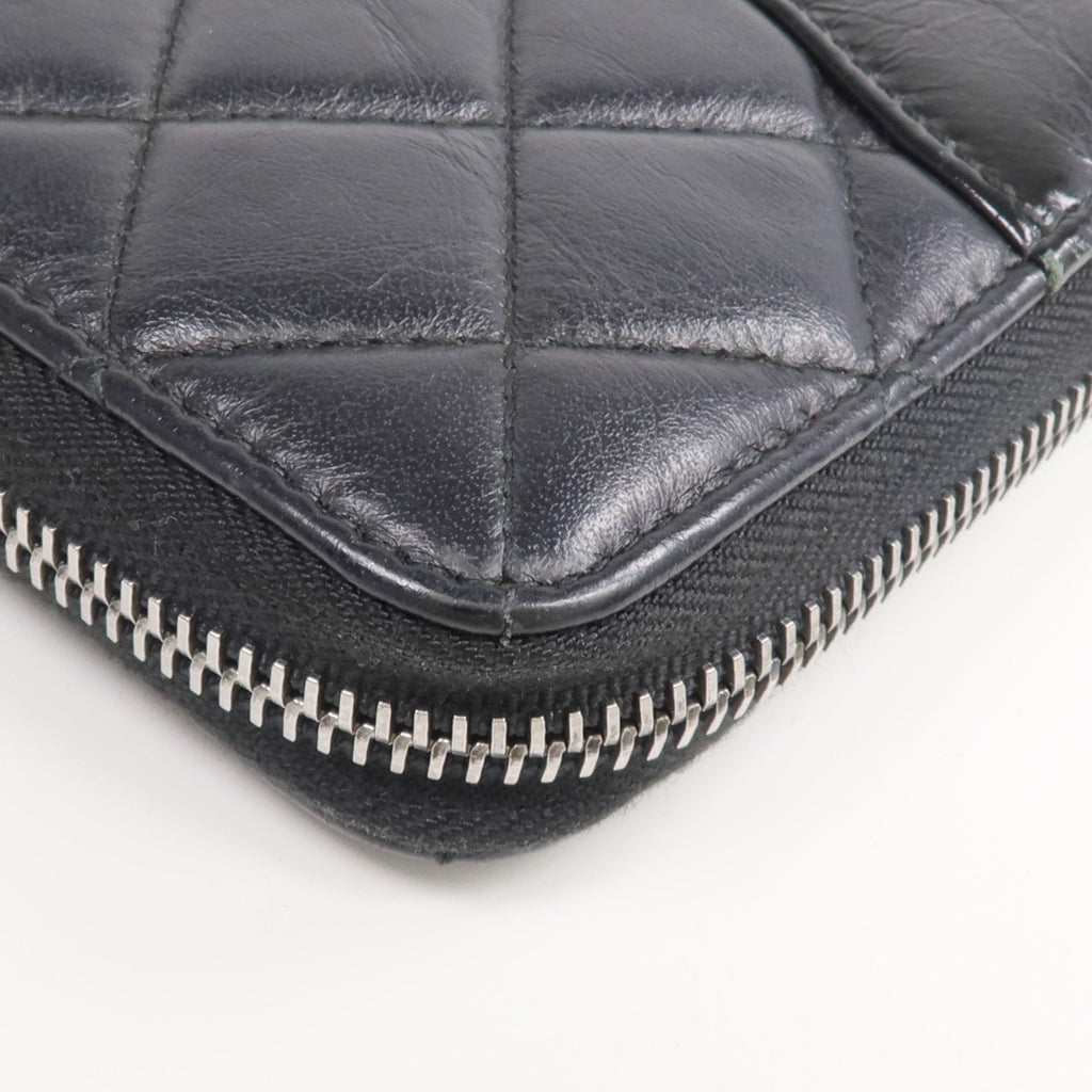 Chanel CC · Calfskin Long Wallet