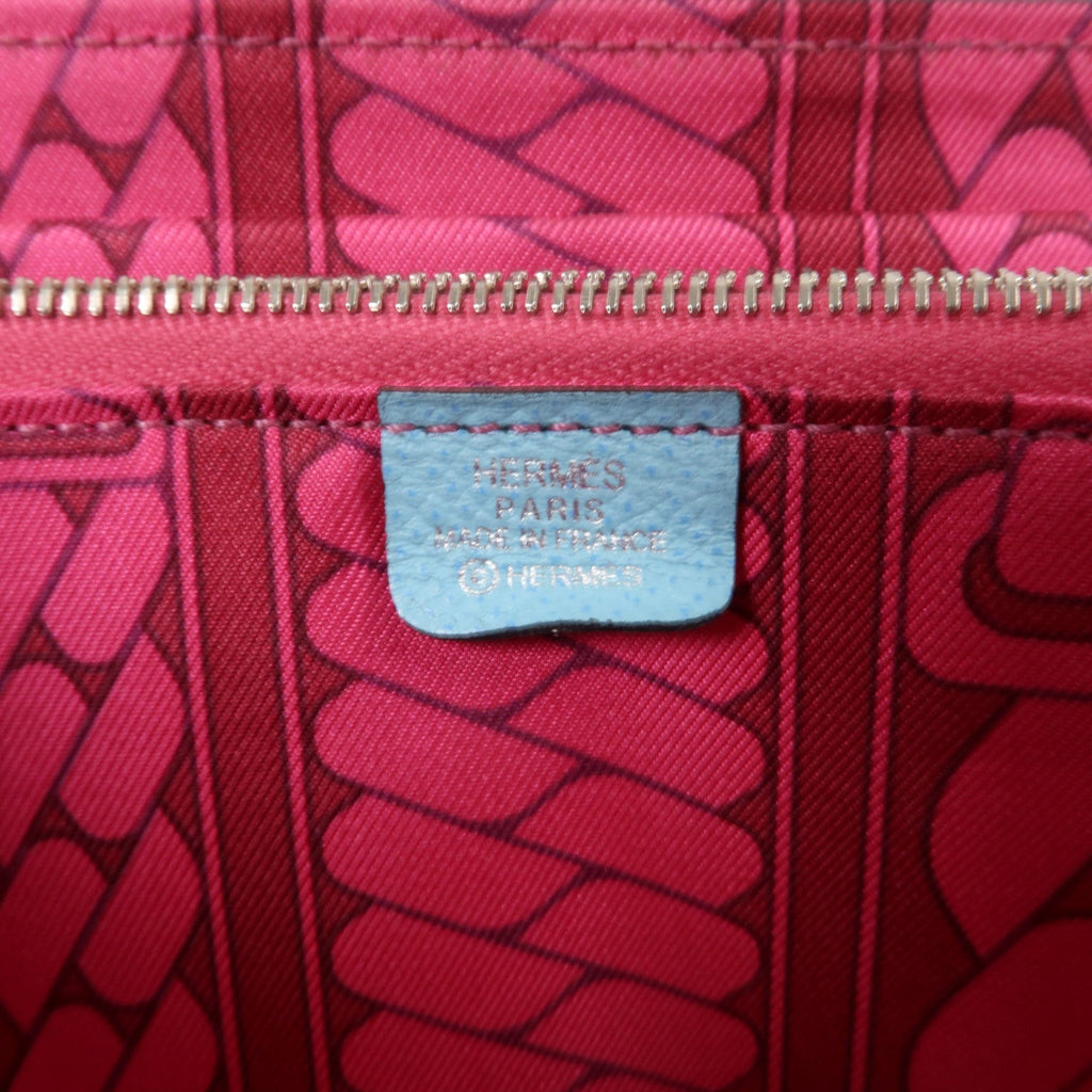 Hermès Silk In · Epsom Leather · Long Wallet