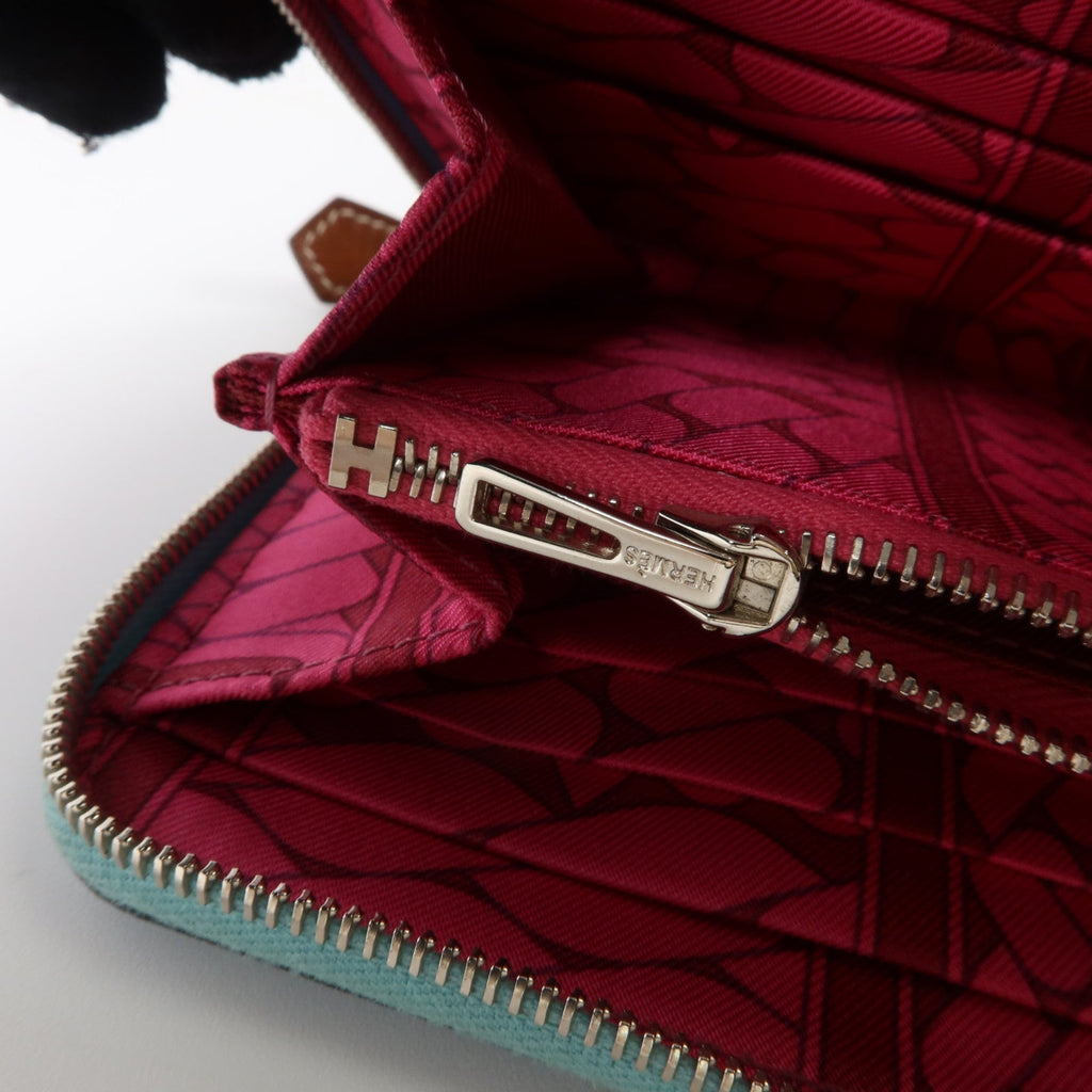 Hermès Silk In · Epsom Leather · Long Wallet