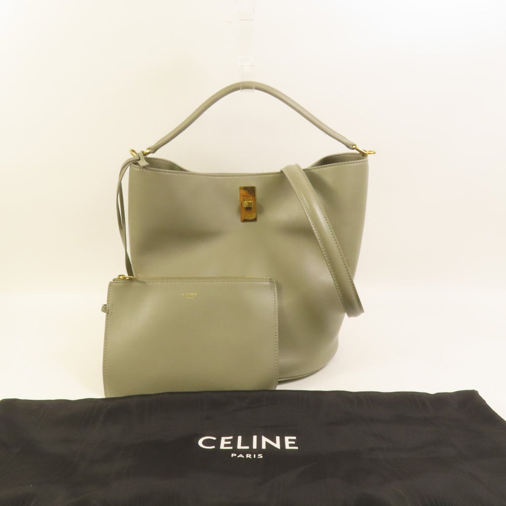 Celine Bucket 16 · Calfskin