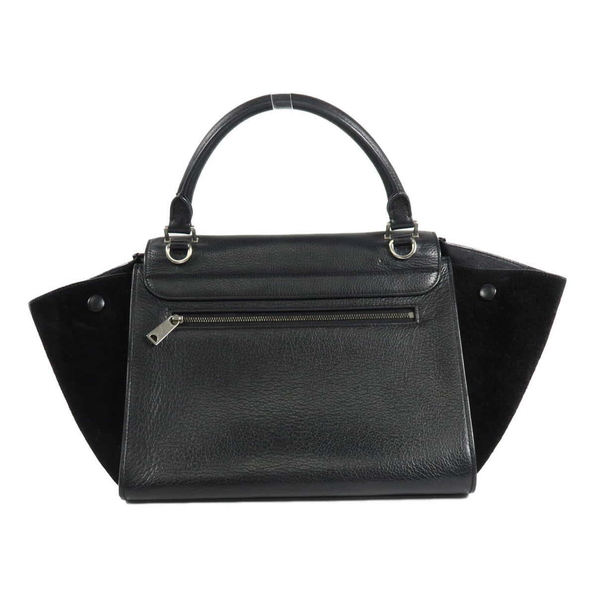 Celine Small Trapeze · Calfskin Suede