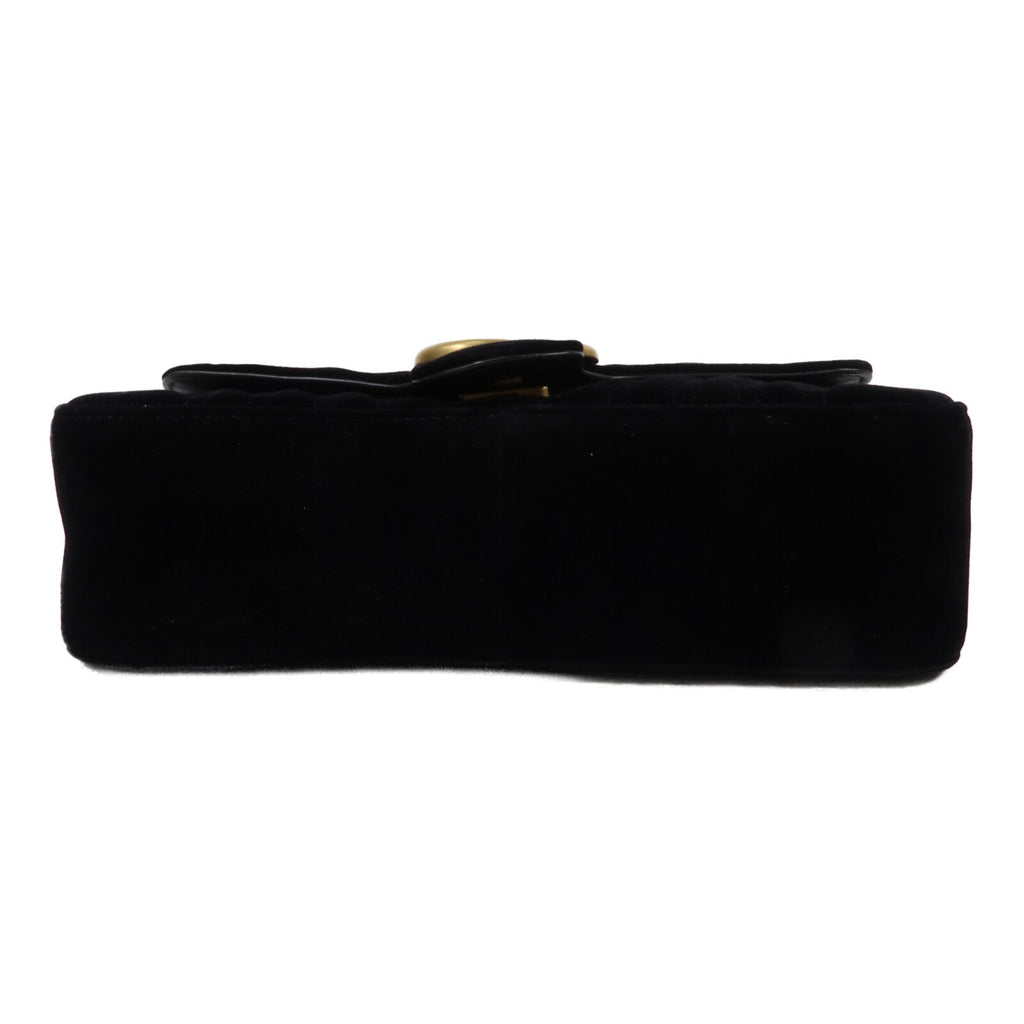Gucci Marmont · Chain Shoulder Bag · Velvet