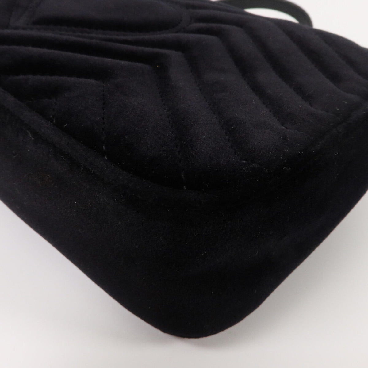 Gucci Marmont · Chain Shoulder Bag · Velvet