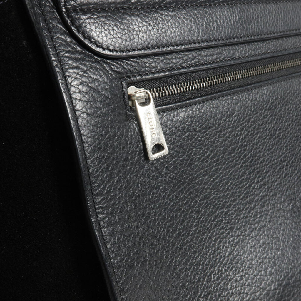 Celine Small Trapeze · Calfskin Suede