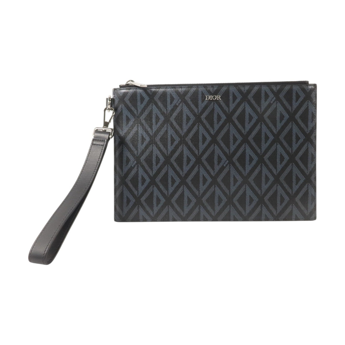 Dior CD Diamond Pouch · Coated Canvas