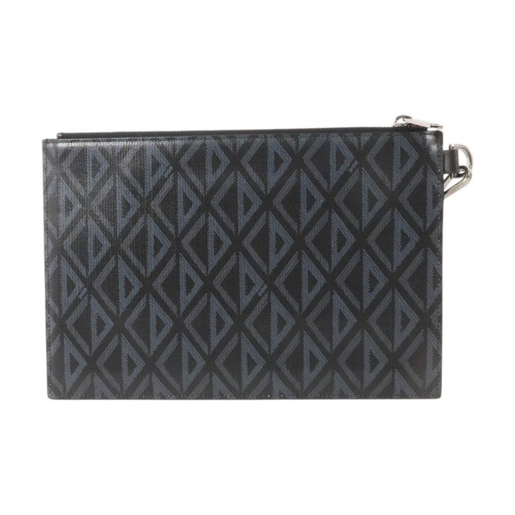 Dior CD Diamond Pouch · Coated Canvas