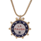 CHANEL CC · Bicolor Metal Necklace