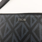 Dior CD Diamond Pouch · Coated Canvas