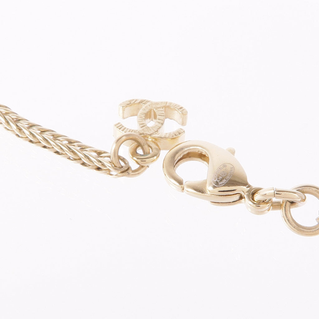 CHANEL CC · Bicolor Metal Necklace