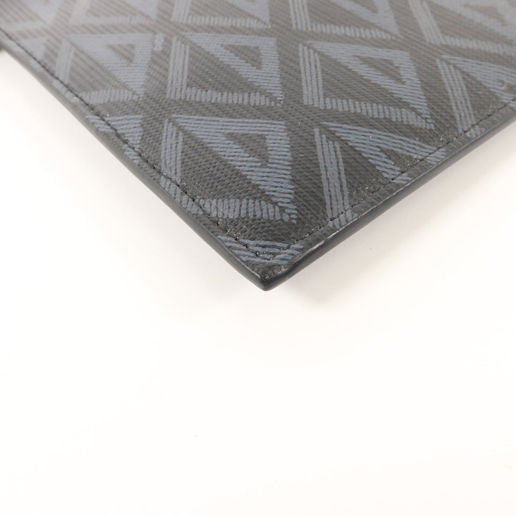 Dior CD Diamond Pouch · Coated Canvas