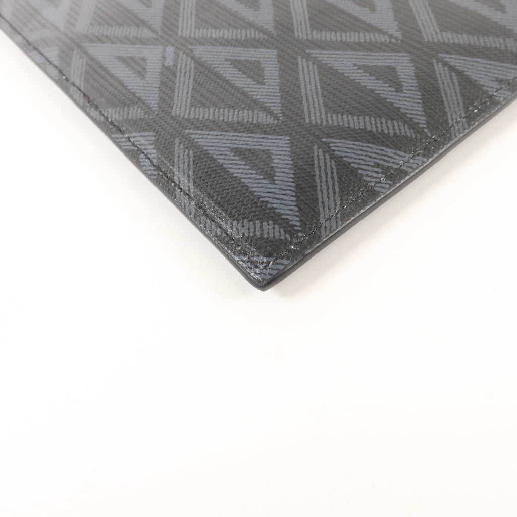 Dior CD Diamond Pouch · Coated Canvas