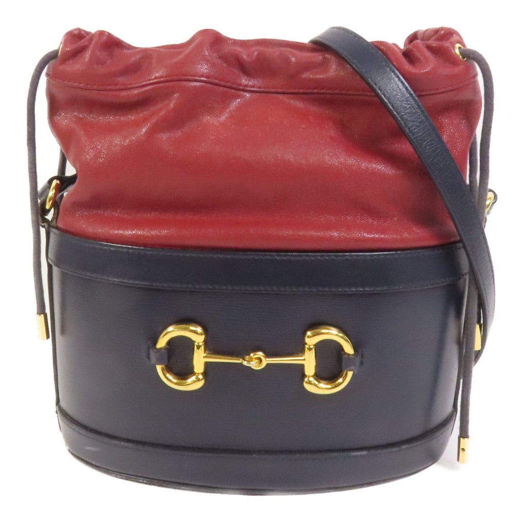 Gucci 1955 Horsebit · Calfskin Bucket Bag