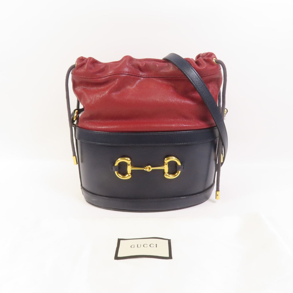 Gucci 1955 Horsebit · Calfskin Bucket Bag