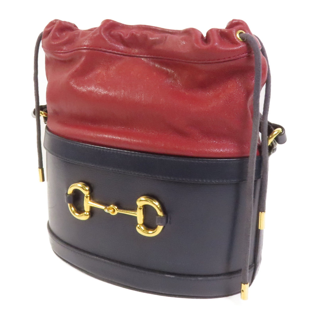 Gucci 1955 Horsebit · Calfskin Bucket Bag