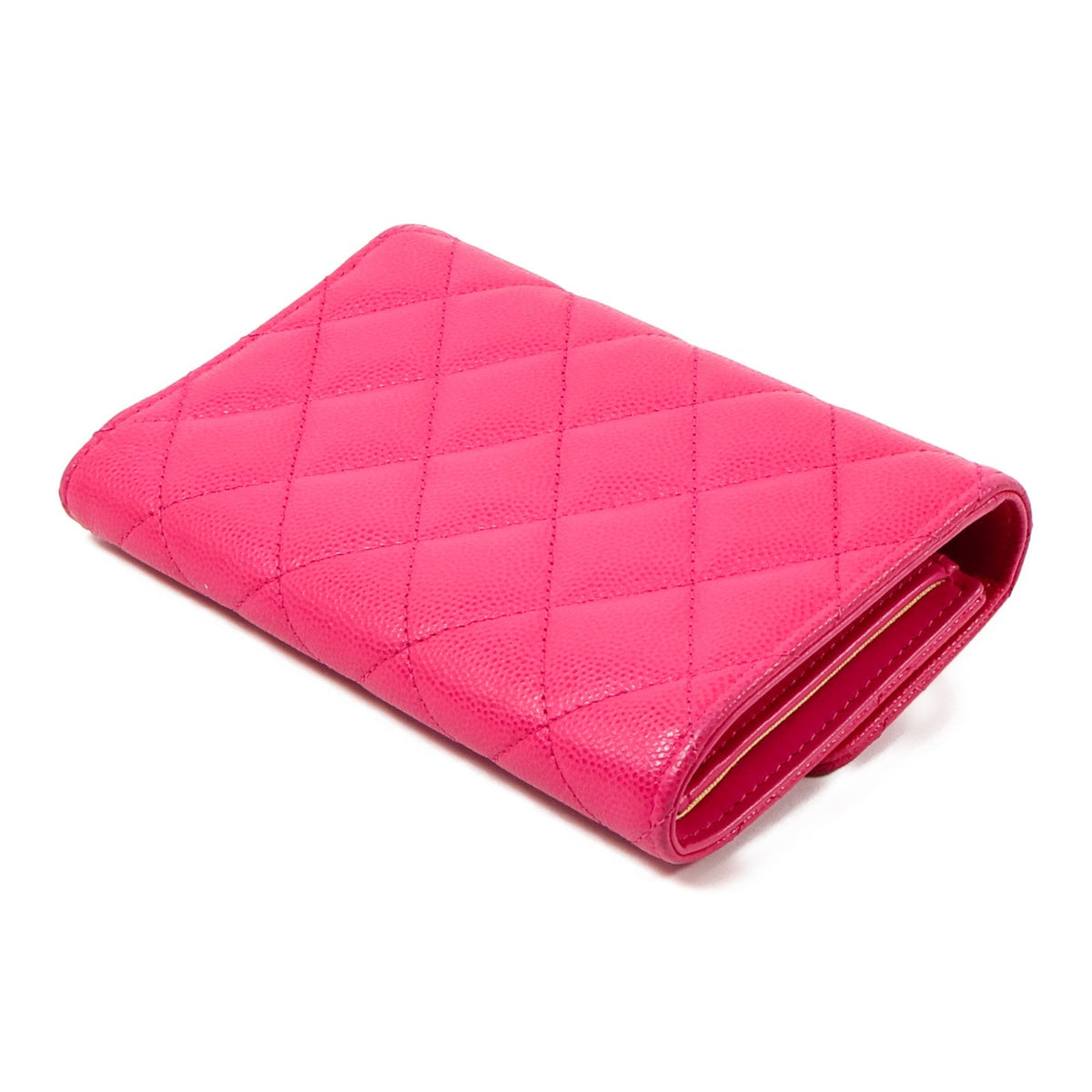 Chanel C19 Medium Flap Wallet · Calfskin