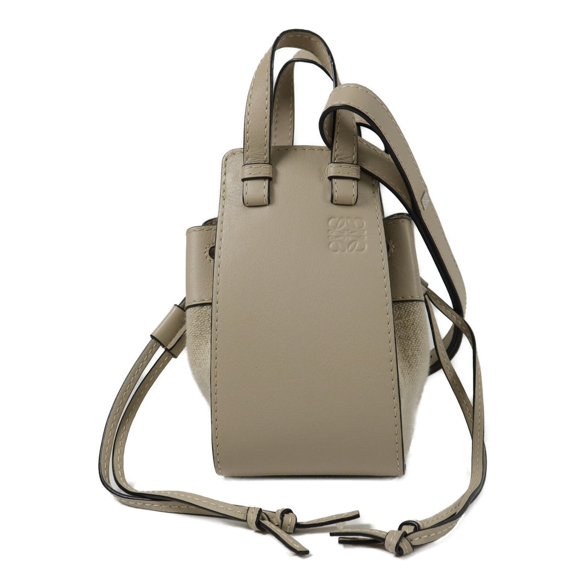 LOEWE Mini Hammock · Canvas & Calfskin