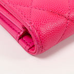 Chanel C19 Medium Flap Wallet · Calfskin