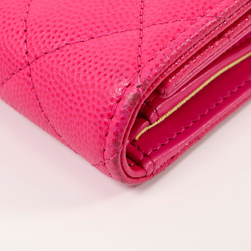 Chanel C19 Medium Flap Wallet · Calfskin