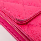 Chanel C19 Medium Flap Wallet · Calfskin
