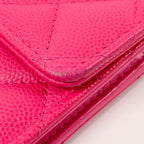 Chanel C19 Medium Flap Wallet · Calfskin